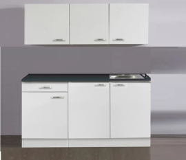wit /wit keuken pantry opstelling 160x60cm