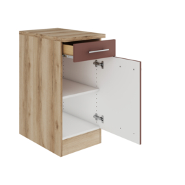 Onderkast 1x lade 1x legplank Bari 40x57x82cm