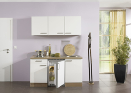 wit /eiken keuken pantry opstelling 150x60cm