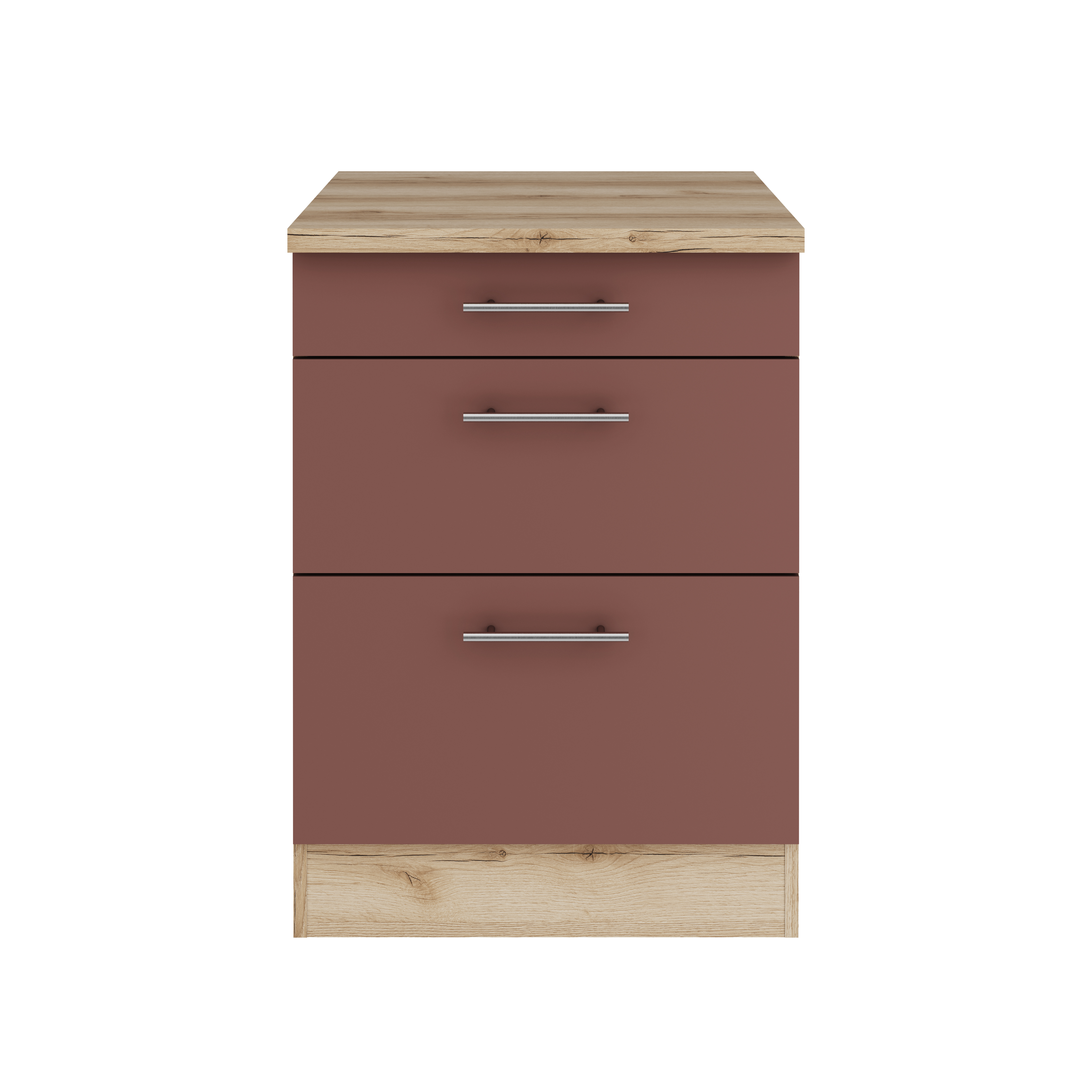 Onderkast 3x lades Bari 60x57x82cm