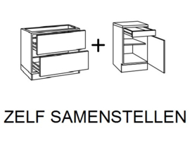 Buffet lades onderkast Oslo 100x57x82 cm