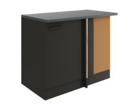 Hoek onderkast  1x legplank Madrid 110x57x82cm