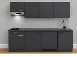 Ingvar projectkeuken koelkast 240x60cm 10,5 punten