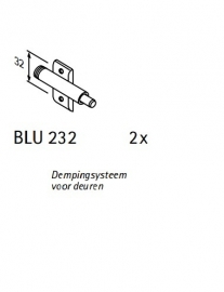 Kast demping systeem