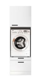 63,2 cm wasmachine / droger kast MUBO wit