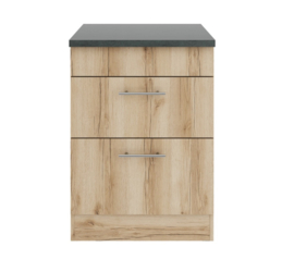 kookplaat onderkast 2x lade Livorno 60x57x82cm