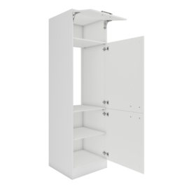 Hogekast met klep Oslo tbv. 88cm koelkast