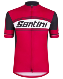 Santini Tau Short Sleeve Printed Jersey