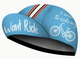 Koerspet/ fietspet 'Want Ride'