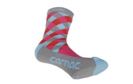 Carnac fietssokken Pepper Grijs S/M: maat 38-42
