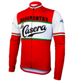 La Casera wielershirt rood