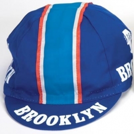 Koerspet / wielrenpet / fietspet Brooklyn blauw