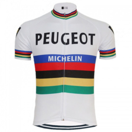 Regenboog - Peugeot Michelin wielershirt