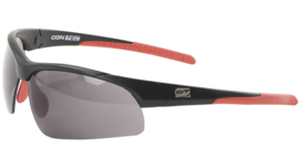 Contec sportbril 3DIM - Zwart/rood