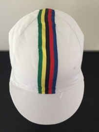 Koerspet /fietspet Worldchampion White