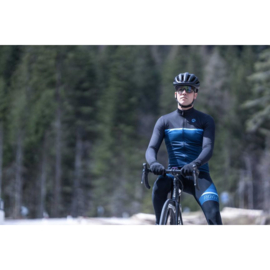 Rogelli fietsshirt Hero II blauw/zwart
