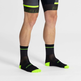 Rogelli Hero II Fietssokken fluor/zwart