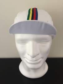 Koerspet /fietspet Worldchampion White