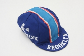 Koerspet / wielrenpet / fietspet Brooklyn blauw