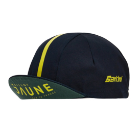 Koerspet / wielerpet Santini Le maillot jaune- cycling cap