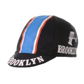 Koerspet / wielrenpet / fietspet Brooklyn zwart