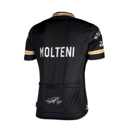 Retro Molteni zwart wielershirt - Rogelli