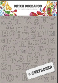 DDD: greyboard alfabet