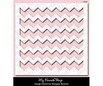 My favorite things: Large Chevron Stripes stencil