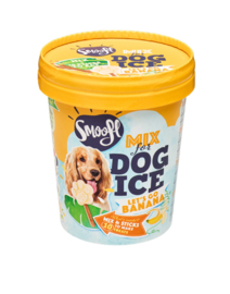 Smoofl | Mix for dog ice - Banana