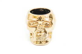 HV Skull Pot - Goud - 15,5x12,5x11,5 cm