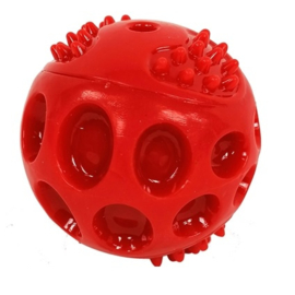 IMAC | Rubber bal met piep - rood