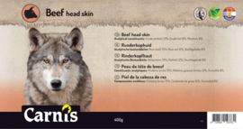Carnis | Beef head skin - 400 GR