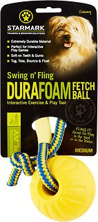 Starmark | Swing n' Fling Durafoam Fetch Ball