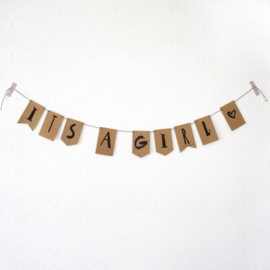 DIY Slinger mini kaartjes  |  It`s a girl  |  Miek in Vorm