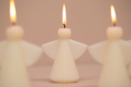 Kerstkaars Engel met gespreide vleugels