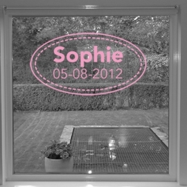 Geboortesticker Sophie