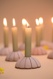 Kleine dinerkaarsen | Thyme | 6 stuks