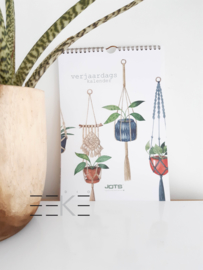 Verjaardagskalender  Botanische planten  | Jots