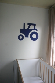 Muursticker Tractor