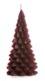 X- mas Tree | Aubergine  | Rustik lys
