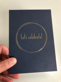 Kaart Let`s celebration   | My paperstation