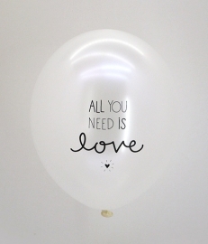 Balloon All you need is Love, set van 6