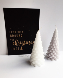 Poster Let`s rock around the christmas tree | Miek in Vorm