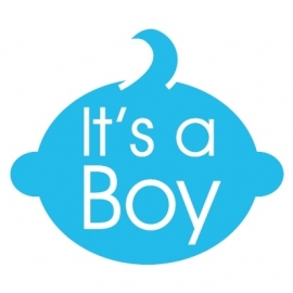 Geboortesticker It's a Boy