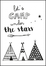 Kaart Let`s camp under the stars | Jots