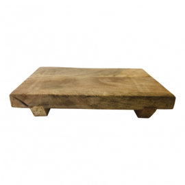 Mango Houten Plateau op Pootjes – 20x30 cm