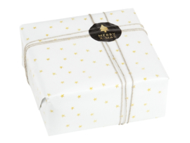 Inpakpapier sterren  goud | Dreamkey