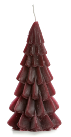 Kerstboom kaars xs | Augergine  | Rustik lys