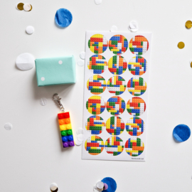 LEGO | sleutelhanger & stickers