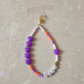 Purple love | telefoonkoord